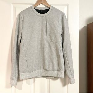 Lululemon Men’s City Sweat Crew in Heathered Grey (sz S)